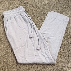 Splendid lavender flowy pant size small